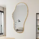 [MJ3A-22] Mirror Baba Papa 950X1680mm Antique Gold.webp