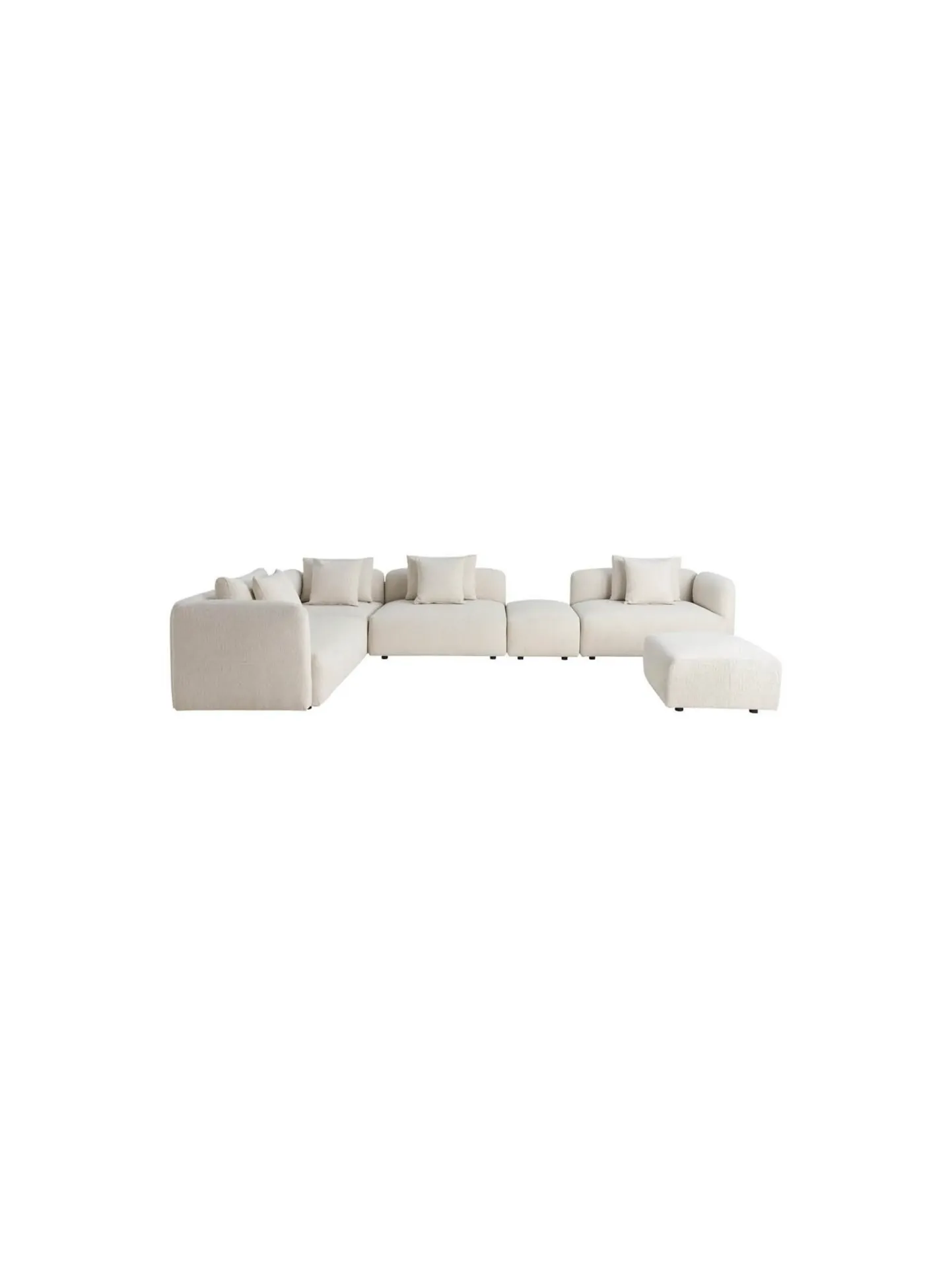 [FUR-HER-01935] Aluna Cloud Modular Sofa